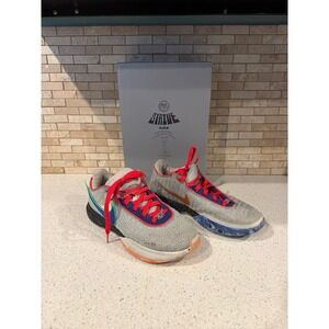 NIKE LEBRON XX 20 NIKE LIFER SILVER BLUE RED BASKETBALL NEW DJ5423-002 (SIZE 8)